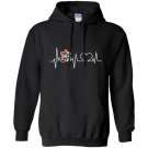 Autism puzzle heartbeat autism awareness Hoodie