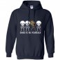 Autism skeleton kid dabbing dare to be yourself dab Hoodie