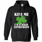 Bald leprechaun patricks Hoodie