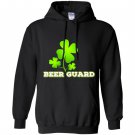 Beer guard iris lucky leaf patricks day Hoodie