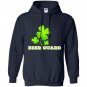Beer guard iris lucky leaf patricks day Hoodie