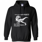 Big brother rawr im the big brother in dinosaur Hoodie