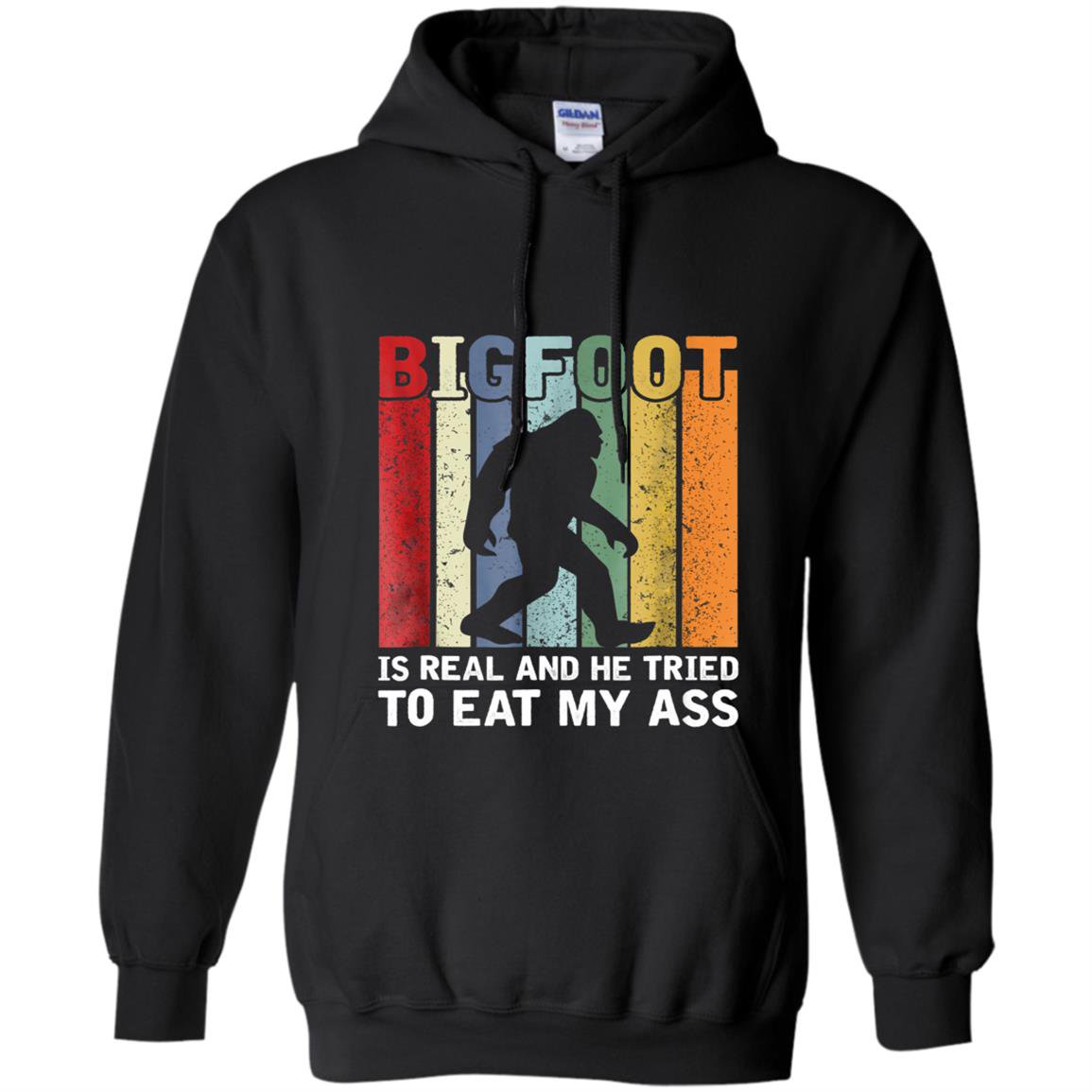 Bigfoot is real and he tried to eat bigfoot Hoodie