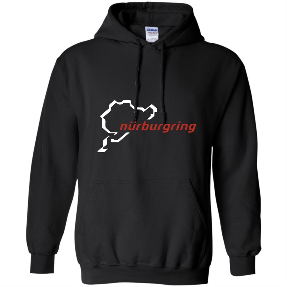 Classic nurburgring track map graphic Hoodie