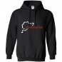 Classic nurburgring track map graphic Hoodie
