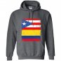 Colombian puerto rican flag vintage colombia rico Hoodie