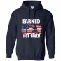 Earned not given karate fighter martial arts Hoodie