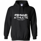Female athlete judged by achievements not by gender Hoodie