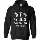 Fun cat yoga Hoodie