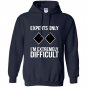Funny ski snowboard hoodie sweat experts only Hoodie