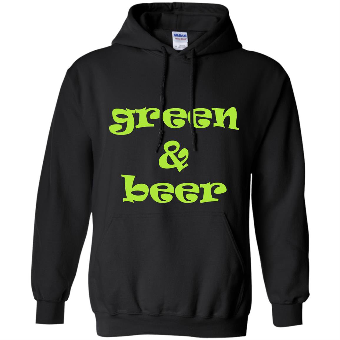 Green and beer patricks day Hoodie