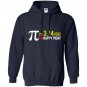 Happy pi day funny math Hoodie