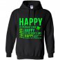 Happy st patricks day green lucky leaf Hoodie