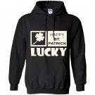 Happy st patricksday lucky leaf Hoodie