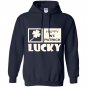 Happy st patricksday lucky leaf Hoodie