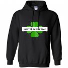Happy st patricks day lucky leaf iris Hoodie
