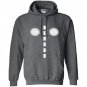Headlights with road markings funny halloween costume Hoodie