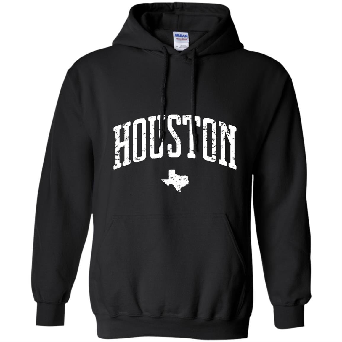 Houston texas vintage city pullover Hoodie