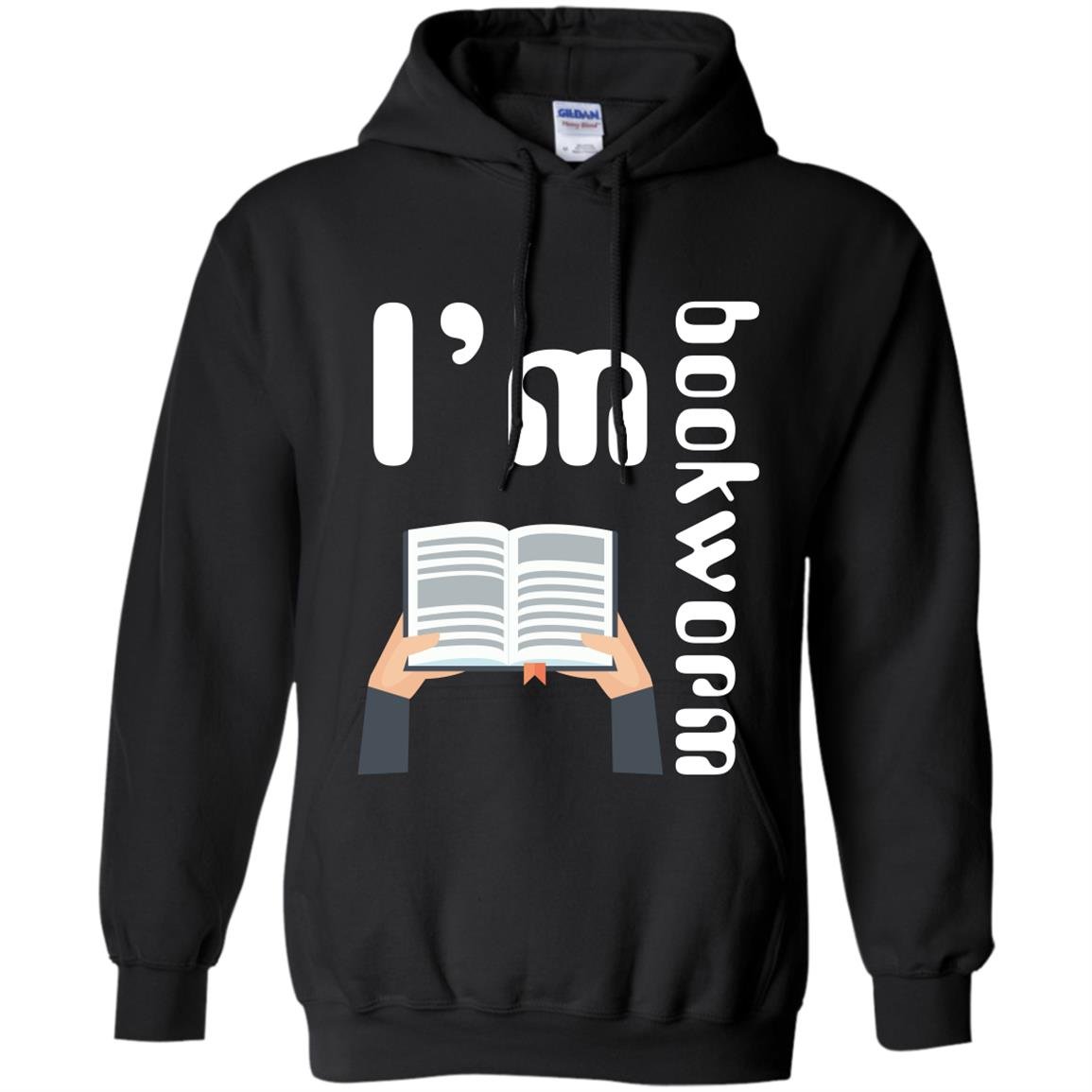 I am a bookworm reading lover Hoodie