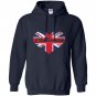 I love cheltenham cute uk british heart gift Hoodie