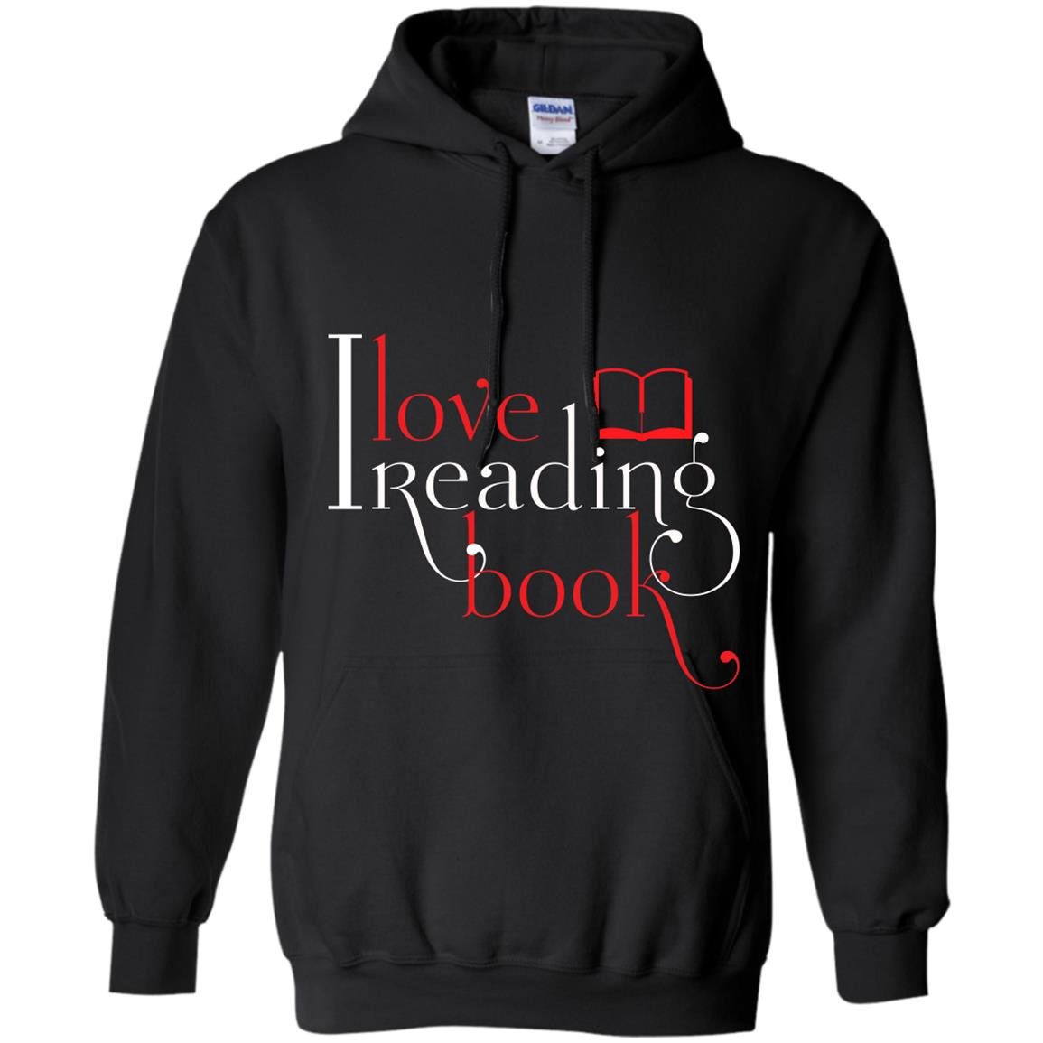 I love reading book reader Hoodie