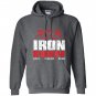 Iron sherpa tri sherpa triathlon haul cheer beer Hoodie
