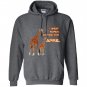 I spent march waiting for april the giraffe funny Hoodie