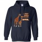 I spent march waiting for april the giraffe funny Hoodie