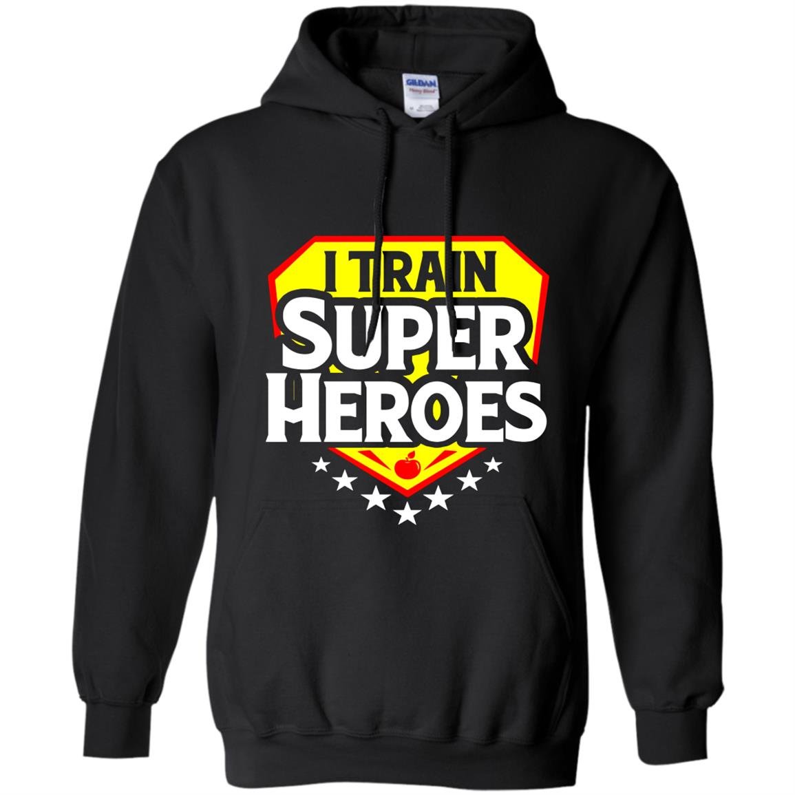I train super heroes for teachers Hoodie