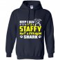 Its a staffy not a freakin shark staffy dog Hoodie