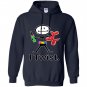 I twist balloon artist busybodies stick figure gift Hoodie