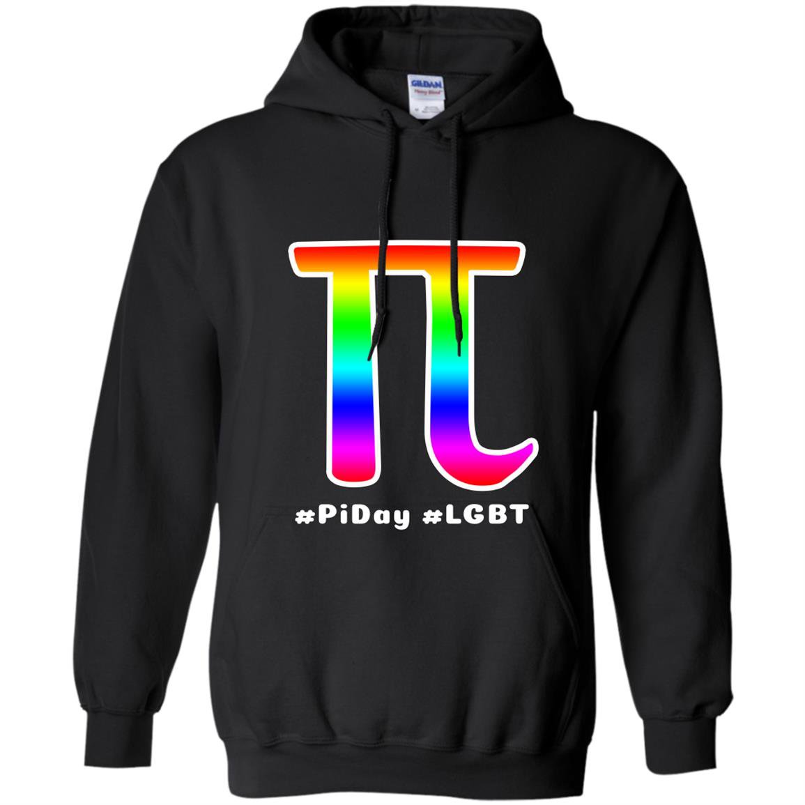 Lgbt funny pi day Hoodie