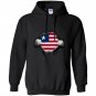 Liberia flag pullover liberian flag hands Hoodie