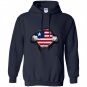 Liberia flag pullover liberian flag hands Hoodie