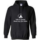Linux talk is cheap show me the code by linux Hoodie