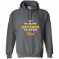 My favorite catcher calls me dad baseball softball Hoodie