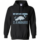 My spirit animal is a manatee lover gift Hoodie