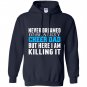 Never dreamed id be a sexy cheer dad killing it Hoodie
