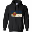 New tulsa flag vintage style distressed Hoodie