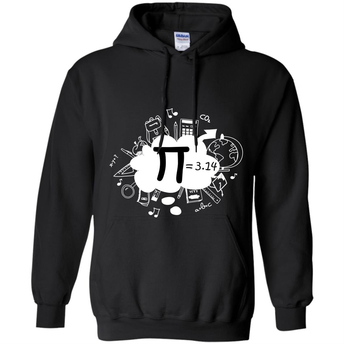 Pi day funny math 314 Hoodie