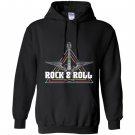 Rock and roll vintage rocknroll music guitar gift Hoodie