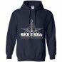 Rock and roll vintage rocknroll music guitar gift Hoodie