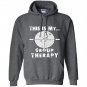 Shooting is my group therapy gun support funny Hoodie