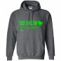 So irish my liver hurts lucky leaf patricks day Hoodie
