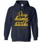 Stay home and read books reading lover Hoodie