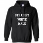 Straight white male alt right anti antifa Hoodie