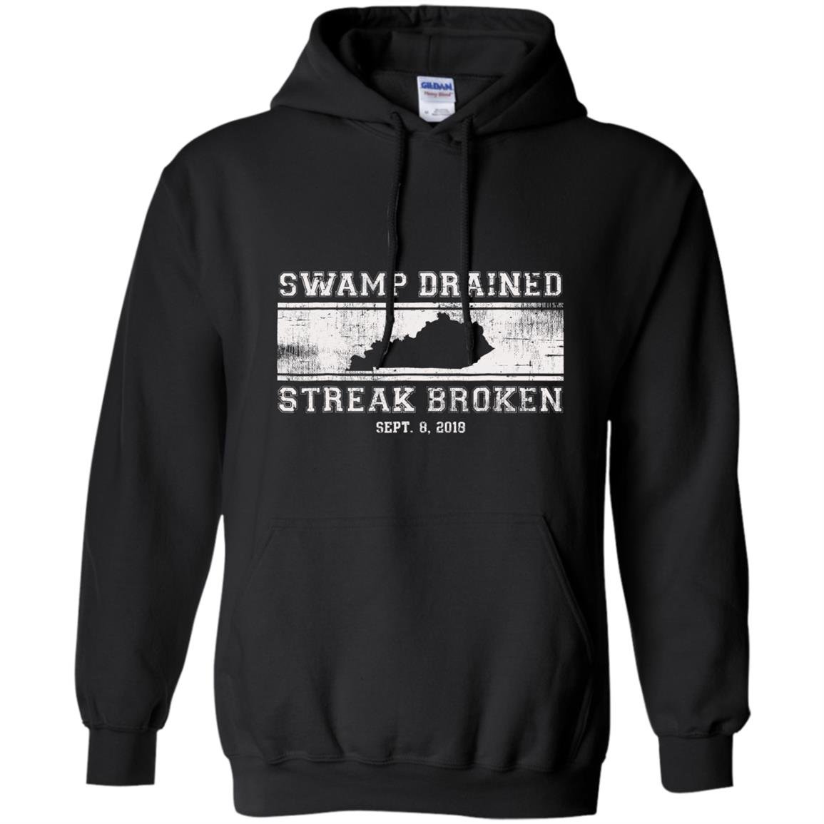 Swamp drained streak broken kentucky football Hoodie
