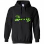 Team dodge srt hell cat scratch Hoodie