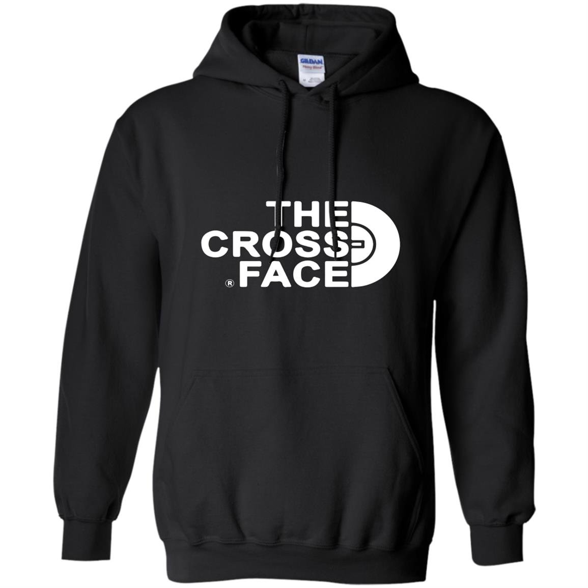 The cross face funny Hoodie