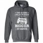 The more i play with it the bigger it gets jeep Hoodie